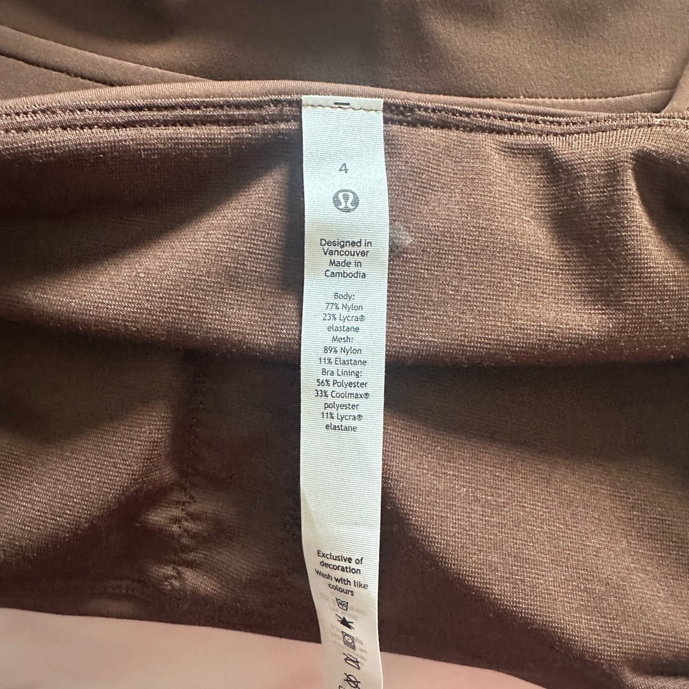 Lululemon wunder train strappy tank - Picture 4 of 4